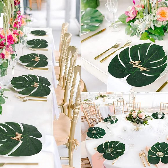 10 Tropical Palm Leaves Plant - Picture 2 of 7